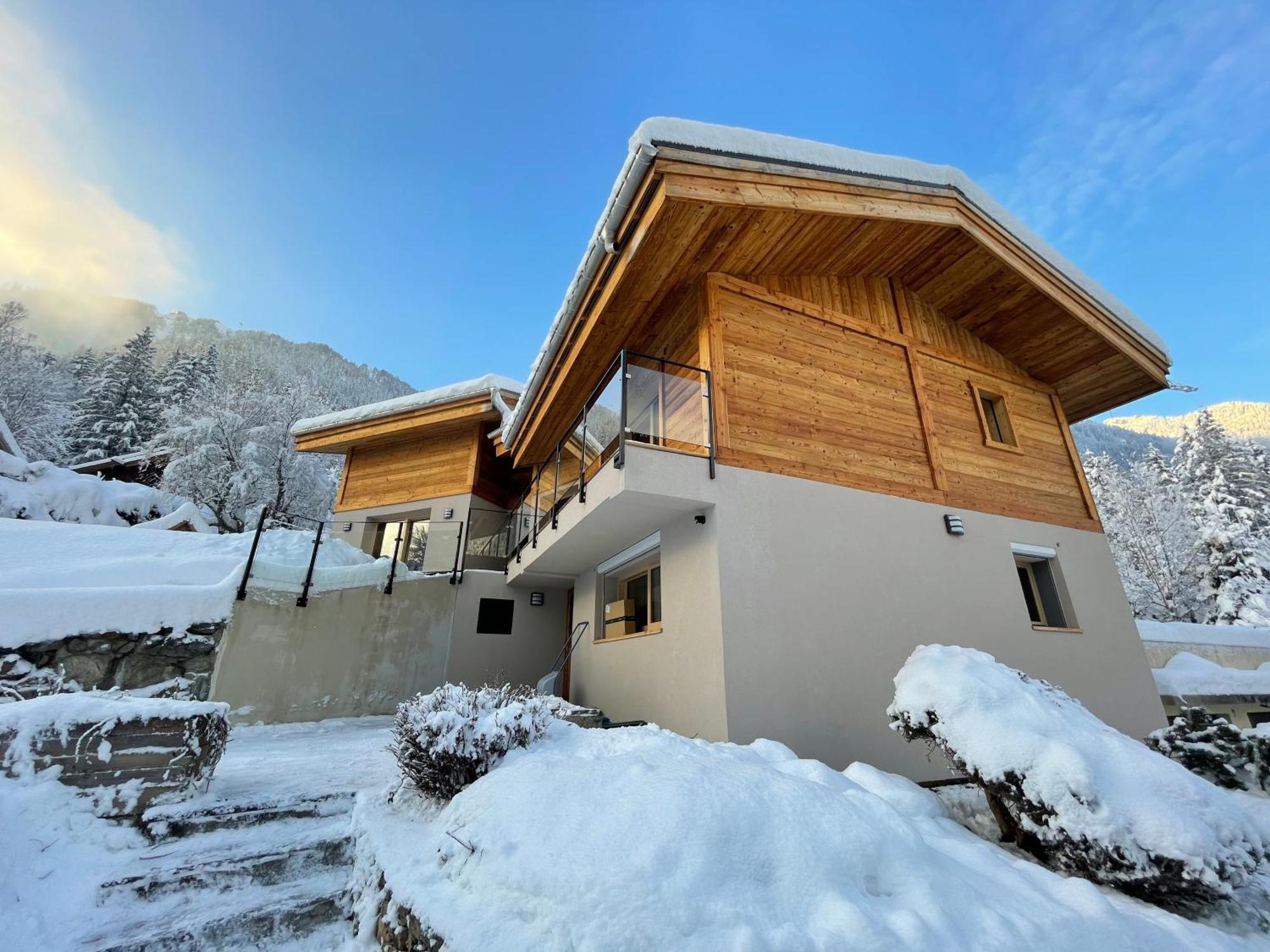 Chalet Le Point De Vue Chamonix Exteriör bild