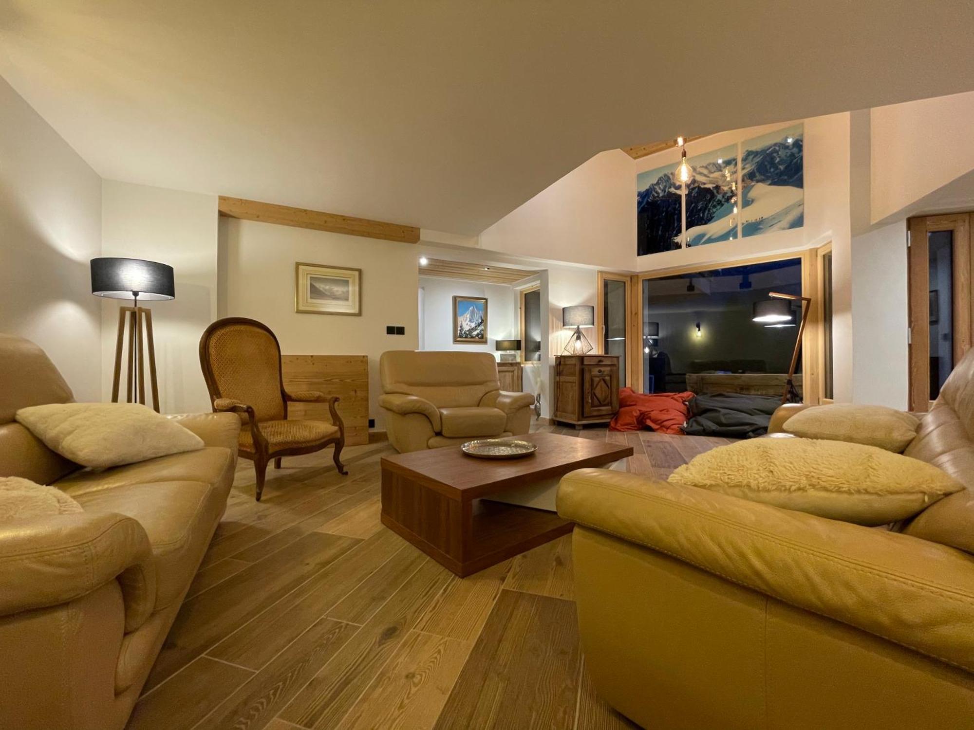 Chalet Le Point De Vue Chamonix Exteriör bild
