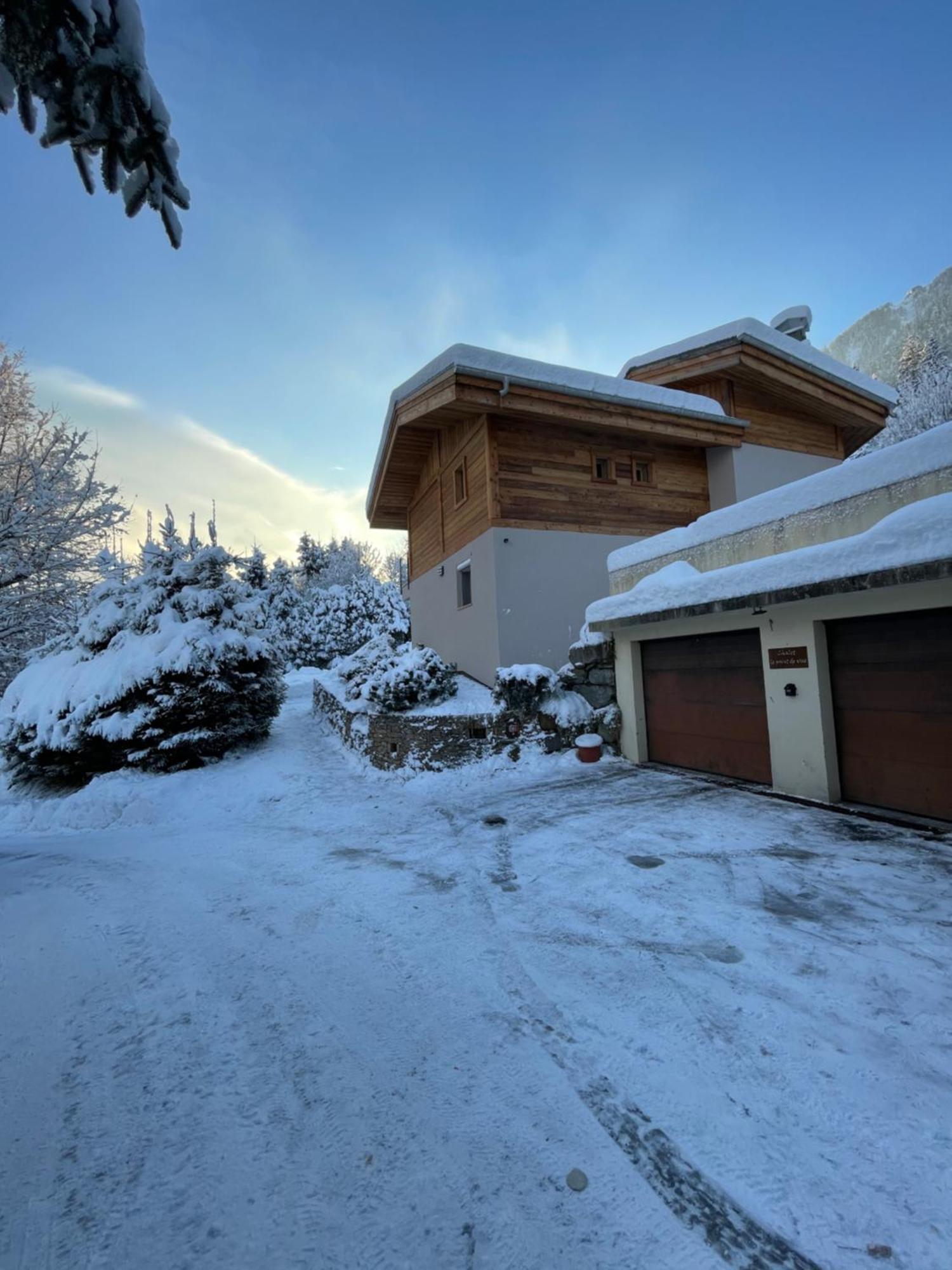 Chalet Le Point De Vue Chamonix Exteriör bild